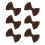 6 Unidades Broches Para Peluca Con Y 11