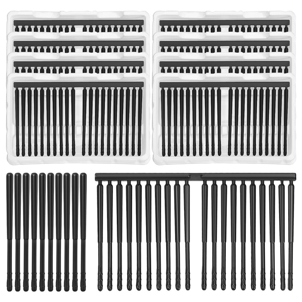 Vaguelly 200Pcs Disposable Ear Wax Cleaning Sticks Ear Picks Earwax Removers