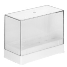 1St Nagelboor Stand Wit Plastic 10 Holes Voor Salon En Thuis