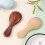 4 Unidades Cucharas Pequeñas De Madera , Y 10