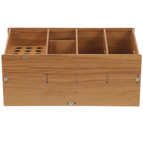 Soporte De Madera Para Y Peines De Barbería 1