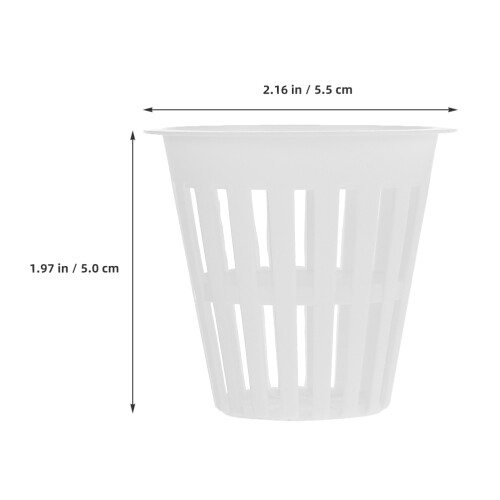 12 Unidades Cesta De Para Macetas Hidropónicas Y Cubos De 1
