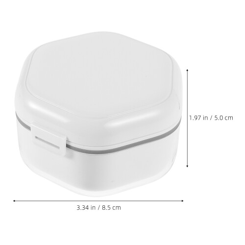Caja De Almacenamiento Para Brackets De Plástico Portátil 1