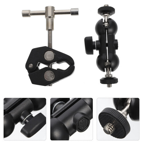 Support De Fixation Pour Caméra Avec Filetage 3/8 Et 1/4 1