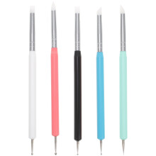 5 Pièces Outils De Pour En Silicone Gel UV