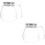 2Pcs Glass Coffee Pot Manual Coffeepot with Filter for Kitchen 7