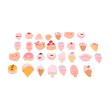 30 Pièces Aliment Miniature Décor Coque Téléphone Mixte