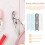80pcs eyelash curler replacement pads refill cushions 11