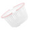 3Pcs White Plastic Storage Baskets Handle Containers for Home Sundries 9