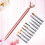 11 Pezzi Set Unghie Con Penna Rosa 4