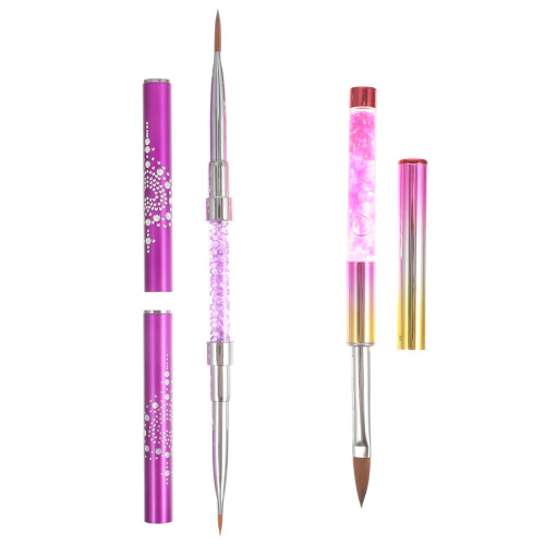 2 Pezzi Per Nail Art Colorati Portatili 2