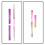 2 Pezzi Per Nail Art Colorati Portatili 6