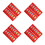 48 Pezzi Glitter 2025 Del Buste Rosse Denaro Fortunato 10
