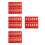 48 Pezzi Glitter 2025 Del Buste Rosse Denaro Fortunato 5