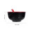 Round Bowls Black 1 Set For Home Use 9