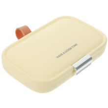weekly pills box portable medication organizer compact dispenser case