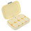 weekly pills box portable medication organizer compact dispenser case 4