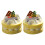 2 Pezzi Torta Artificiale Per Decorazione 10