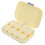 weekly pills box portable medication organizer compact dispenser case 6