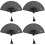 4 Pezzi Pieghevole in Bamboo per Party 7