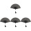 4 Pezzi Pieghevole in Bamboo per Party 4