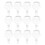12 Pezzi Vassoi Per Unghie Palette Manicure Contenitori Per 4