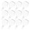 12 Pezzi Vassoi Per Unghie Palette Manicure Contenitori Per 7