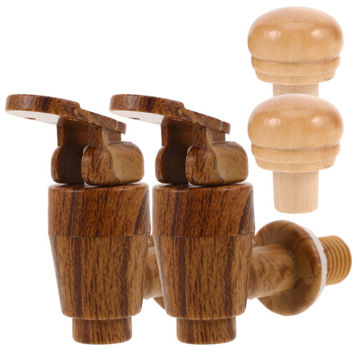 Set Da 8 Rubinetti E Tappi Ricambio Per Botte Vino