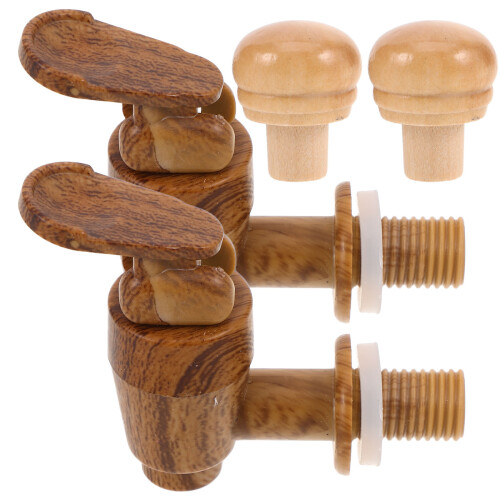 Set Da 8 Rubinetti E Tappi Ricambio Per Botte Vino 2