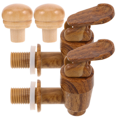 Set Da 8 Rubinetti E Tappi Ricambio Per Botte Vino 1