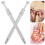 2 Pinze Professionali in Metallo per Gel e 9