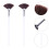 2 Pezzi Spazzola Per Maschera Applicatore Ragazze 6