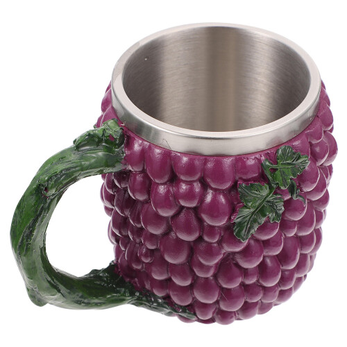 1 Pezzo Bicchiere In Acciaio 400 Ml Con Design E