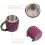 1 Pezzo Bicchiere In Acciaio 400 Ml Con Design E 7