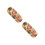 2Pcs Hard Glasses Case Sunflower Pattern Large Capacity Eyewear Holder 6