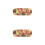 2Pcs Hard Glasses Case Sunflower Pattern Large Capacity Eyewear Holder 8