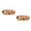 2Pcs Hard Glasses Case Sunflower Pattern Large Capacity Eyewear Holder 5
