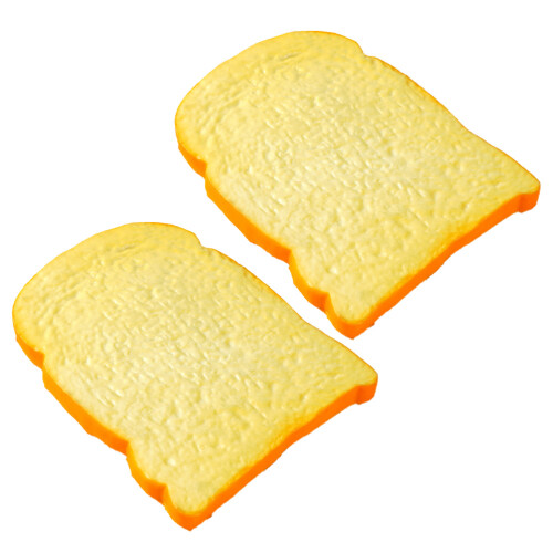 2 Fetta Pane Toast In PU Realistico 2