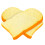 2 Fetta Pane Toast In PU Realistico 11