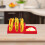 Taco Holder 4 Pezzi In Con Vassoio Salsa Rosso 3