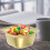 Salad Bowl in Metallo Ciotola per Dolci e 7