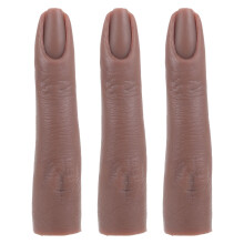 3 Sztuki Giętkie Palce Treningowe Z Miękkiego Silikonu Z Joints