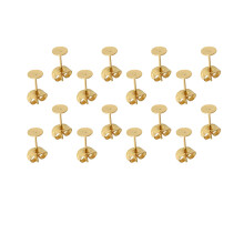 25 Fermagli In 8 Mm Con Tappi Sicurezza
