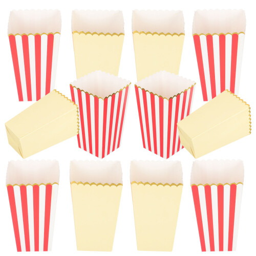 12 Pezzi Contenitore Per Popcorn Scatola Per Cinema 2