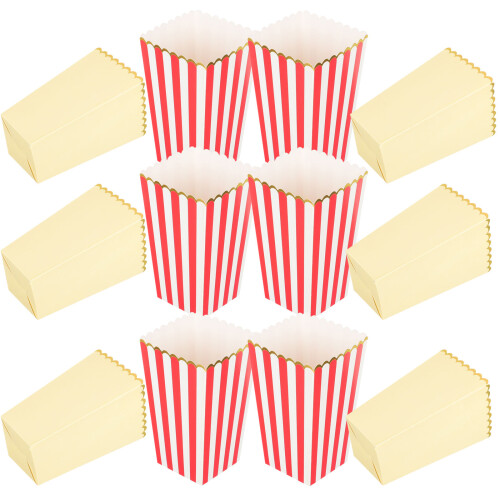 12 Pezzi Contenitore Per Popcorn Scatola Per Cinema 1