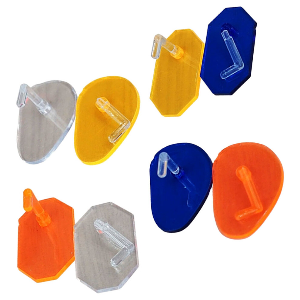 8 Sztuk Stojak Do Nails Art Plastikowy Na Treningowe PłAtki Diy-image