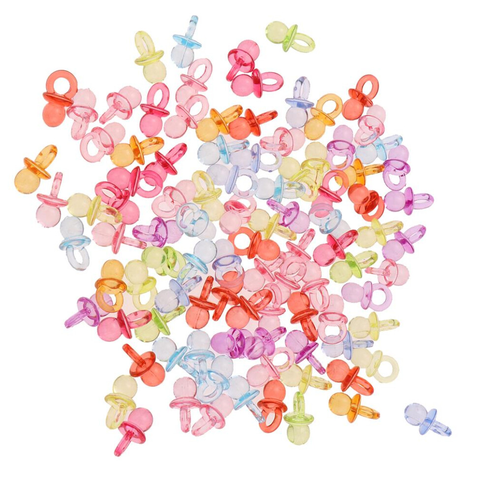 100pcs/set Charming Mini Pacifiers For Baby Shower Crafty Party Fun-image-OPC-PM88PXW-NEW