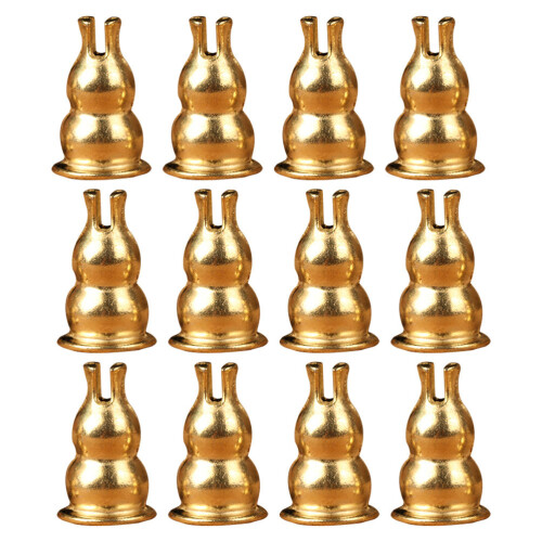 20Pcs Creative Golden Alloy Incense Stand for Desktop Decor