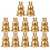 20Pcs Creative Golden Alloy Incense Stand for Desktop Decor 3