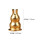 20Pcs Creative Golden Alloy Incense Stand for Desktop Decor 2